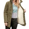 Damesjassen 2021 vrouwen winter dikker warme jas vrouwelijke herfst hooded plus size basic jas bovenkleding slanke lange dames chaqueta