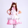 Klasyczna francuska pokojówka Cosplay Costume Cute Lolita Girl Dress Theme Party Role Play Stroje Halloween Cosplay Costume Fancy Dress