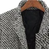 Weixinbuy 2016 vintage vrouwen herfst lente lange jas parka jas trenchwol mengsels revers uitloper zt1