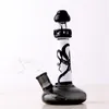 Glass Bong Bongs Water Pipes Dab Rig Lighthouse Shape Hookahs Bubblers 14.4mm Male Joint