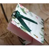 Flamingo Kraft Paper Bag With Handles and Ribbon Paper Gift Bags For Wedding Party Favors Small Bags Present Cookies Candy Cake