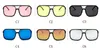 EL Malus Großen Quadratischen Rahmen Sonnenbrille Männer Frauen Marke Designer Reflektierende Linse Sonnenbrille Männlich Weiblich Brillen Fahren Oculos SG03681158