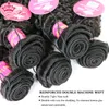 Kinky Curly 1 3 4 Bundles brasilianisches reines Rohhaar 100 % unverarbeitetes Echthaar Weben natürliche Farbe Offizieller Queen Hair Store