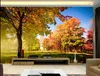 3D Papier peint Mural Décor Photo Toile de Fond Autumn bois paysage Art Mural pour Salon Grande Peinture Décor À La Maison