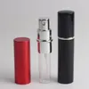 High quality 10ml Mini Portable Refillable Perfume Atomizer Aluminum Colorful Spray Bottle Empty Perfume Bottles b020