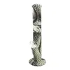 14 '' Rechte bongs Snake Smoking Pipes Glow In The Dark Silicone Water Pipe met glazen kommen Shisha voor droog kruid