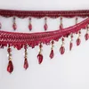 Typ-3 12Meter Diamonds Bead Pendant Hängande spetsband för fönstergardiner Bröllopsfest Dekoration Apparel Sying DIY