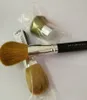 50 pcs/lot big size minerals cosmetic brush with wool and wood handle,powder brush,blush brush, soft makeup brush.DHL free