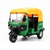 Diecast Car Model Toys, Three Wheeled Taxi with Light Sound, Pull-back, for Anniversary, Party Kid Birthday Gift, Collecting,Home Decoration