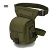 Utomhussportväska Tactical Airsoft Vandring Camouflage 1000D Multi-Function Tactical Belt Ben Bag för Camping Jakt Camping Klättring