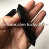 Obsidienne naturelle Point Black Quartz Wand Double Point Mineral Chakra Reiki Healing Energy Crystal Poli Terminé Prism Stone Home Decor