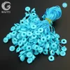 1000pcs / lote hangtag string 7 '' vestuário balanço swing tag fio tag selo margulha tags de tags