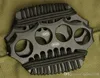 Högkvalitativa Azan Brass Knuckles Knuckle Dusters, Four Fingers Iron, Integrated Steel Forming EDC Tools