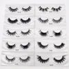 3D Mink chicoteia os cílios completos da faixa full full cruelty Luxury Gree Luxury Mink Sheelashes Lash Maquiagem Faux Cils3d Mink Lashes