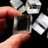 2st Natural Clear Square Calcite Stones Island Spar Quartz Crystal Rock Energy Stone Mineral Prov Healing6440815