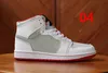 1s Mid och 1 mens basket skor Hemvist till hemmet Banned Bred Chicago Royal Blue Shattered Backboard Skateboarding Män Sport Sneakers