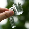 25mm Flat Top Quartz Banger Nail Eternal Domeless Nails 10mm 18mm 14mm Man Kvinna Dab Rig