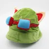 Buy 2 get 1 free more Retail League of Legends cosplay cap Teemo hat Plush+ Cotton LOL plush toys Hats Deal drop ship