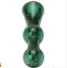 Smoking hand pipe wholesale Colorful Brand Mini Thick heady bulb glass oil burner pipes