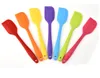 Nouvelle spatule en silicone pour crème/beurre, spatule à gâteau en caoutchouc antiadhésive pour la cuisson, résistante à la chaleur, passe au lave-vaisselle, outils de cuisson SN734