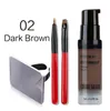 Color Salão À Prova D 'Água Sobrancelha Hena Maquiagem Makeanc Enhancer Pincel Kit Eye Brow Gel Creme Make Up Selo Definir Tinta Ferramenta De Cera Cosméticos