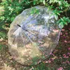 Transparenta paraplyer Parasol Barnparaply Regn Kvinnor Söt Clear Paraguas God kvalitet Poe