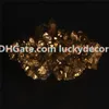 35mm-50mm Dimensioni casuali Formiglie Freeform Tips rotto Gold Titanium Coated Crystal Cluster Quarzo Drusy Geode Gemstone Collezione Collezione Specien Display 1pc
