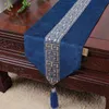 Luxury Short Long Lace Velvet Fabric Coffee Table Runner Decoration Table Mat Placemats High End Table Cloth Rectangular Tea Pads 150x33 cm