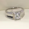 Anillo de joyería choucong para regalo del Día de San Valentín para hombre, anillo de boda de Plata de Ley 925 con diamantes de 1,5 quilates, anillo de compromiso para hombre