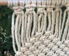 보헤미안 수제 뜨개질 태피스 트리 러브 하트 패턴 태피스 트리 홈 월에 대한 웨딩 부화 장식 용품 21 5cm 이하
