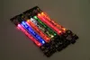 LED PET DOG CALLAR CAMOUFLAGE Färgbelysning Blinkande krage Elektrisk nylon Husdjur Katt Hundkrage 2,5cm bred