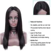 Бразильские прямые человеческие волосы парики с волосами младенца 4 * 4 средняя часть парики фронта шнурка для чернокожих женщин 10-20 дюймов Fairgreat парики волос