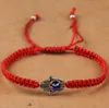 Lucky Kabbala Red String Faden Hamsa Brabänder Blau türkisch böse Augen Zauber handgefertigt Fatima Freundschaft Schmuck Geschenke9339271