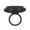 Silicone Cock Ring Pinis Anneaux Détals Dispositif Cumming Dick Adult Sex Toys for Men Pleasure Products Black Cock Ring Gn2124000471716099