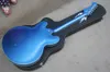 Custom Shop Dave Grohl DG 335 Metálico Azul Semi Oco Corpo Jazz Guitarra Elétrica Dual Diamond Holes Split Diamond Inlay Grover 3716751