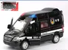 Diecast Model Car Toy, Ambulance, Police Car, Patrol Wagon with Light Sound, Pull-back, Kid Birthday Party Gift, Collecting, Home Decoration