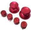 Aluminiowy analogowy joystick cap kciuki + kule przyciski akcji dla PS4 kontroler metalowy przycisk DHL Fedex UPS Darmowa wysyłka