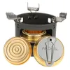 ALOCS CS-B13 Kamp Piknik Alkol Pişirme Soba Seti Taşınabilir Sıvı Yakıt Fırını Brülör Gaz Sobası, Mutfak Aletleri Pişirme-Sobalar