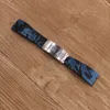 Accessoires de montre pour hommes, bracelet camouflage étanche en caoutchouc et Silicone, 20mm, Band1281L, 2021