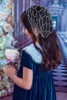 Sıcak Satış Çocuklar Kadife Elbiseler Kraliyet Mavi Kat Uzunluk A-Line İmparatorluğu Düğün Çiçek Elbiseler Gitls Tek Parça Opp Çanta başına
