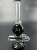 Neue 8-Zoll-Glas-Dab-Rig-Bong-Wasserpfeifen mit 14-mm-Innengewinde und dickem Boden, dreieckige Wasserpfeifen, Becherglas-Bongs, Glasschüssel-Rauchpfeife