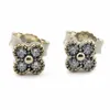 Authentic 925 Sterling Silver Stud Brincho