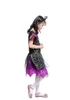 Dzień dziecięcy Piękny Pająk Królowej Dress Up Kostium Dziewczyny Suknie Z Pałąkiem Princess Dress Garnitury Masquerade Cosplay Halloween Kostium