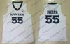 Le basket-ball universitaire porte NCAA Xavier Musketeers # 33 Brian Grant 23 Byron Larkin 30 David West 42 Tyrone Hill College Basketball White