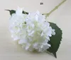 Artificial Hydrangea Flower Head 47cm Fake Silk Single Hydrangeas För Bröllop Centerpieces Hem Party Dekorativa Blommor Bröllop SF020