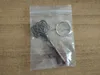 Vintage Keychain Openers For Beer Bottle Metal Coca Can Opening Tool With Ring And Chain Line Kitchen Bar Tool HH7-984