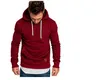 Hommes décontracté à capuche solide sweats à capuche en vrac automne hiver automne nouveaux sweats athlétiques hauts de sport