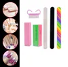 High quality Nail Manicure Kit Nail Files Brush Durable Buffing Grit Sand Fing Art Accessories Sanding File UV Gel Polish Tools 1Set=6pcs