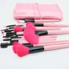 Set da 24 pezzi Set di pennelli per trucco professionale Viso Occhi Soft Blending Full Function Makeup Artist Brush Kit di strumenti di bellezza Alta qualità