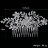 2019 Real Timelimited Hair Combs Round Feis Whole Fashion Crystal Leaf and Flower Bride Hair Decoration Pins Wedding Accessor4492686